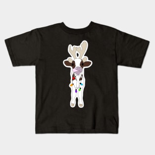 Christmas Calf Kids T-Shirt